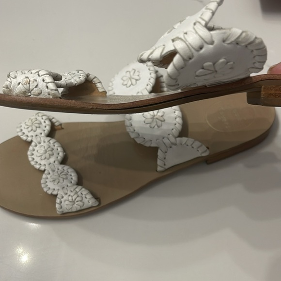Jack Rogers Sandals -White -Size 9 - Picture 6 of 6